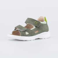 122230-24 оливковый туфли летние ясельная, малодетская Нат. кожа